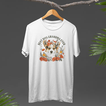 Corgi Dog T-shirt, Pet Lover Shirt, Dog Lover Shirt, Best Dog Grandma Ever T-Shirt, Dog Owner Shirt, Gift For Dog Grandma, Funny Dog Shirts, Women Dog T-Shirt, Mother's Day Gift, Dog Lover Wife Gifts, Dog Shirt